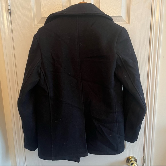 Schott Bros NYC US 740N Pea Jacket  Stussy  Peacoat Mens Size 36 USA - Picture 3 of 11